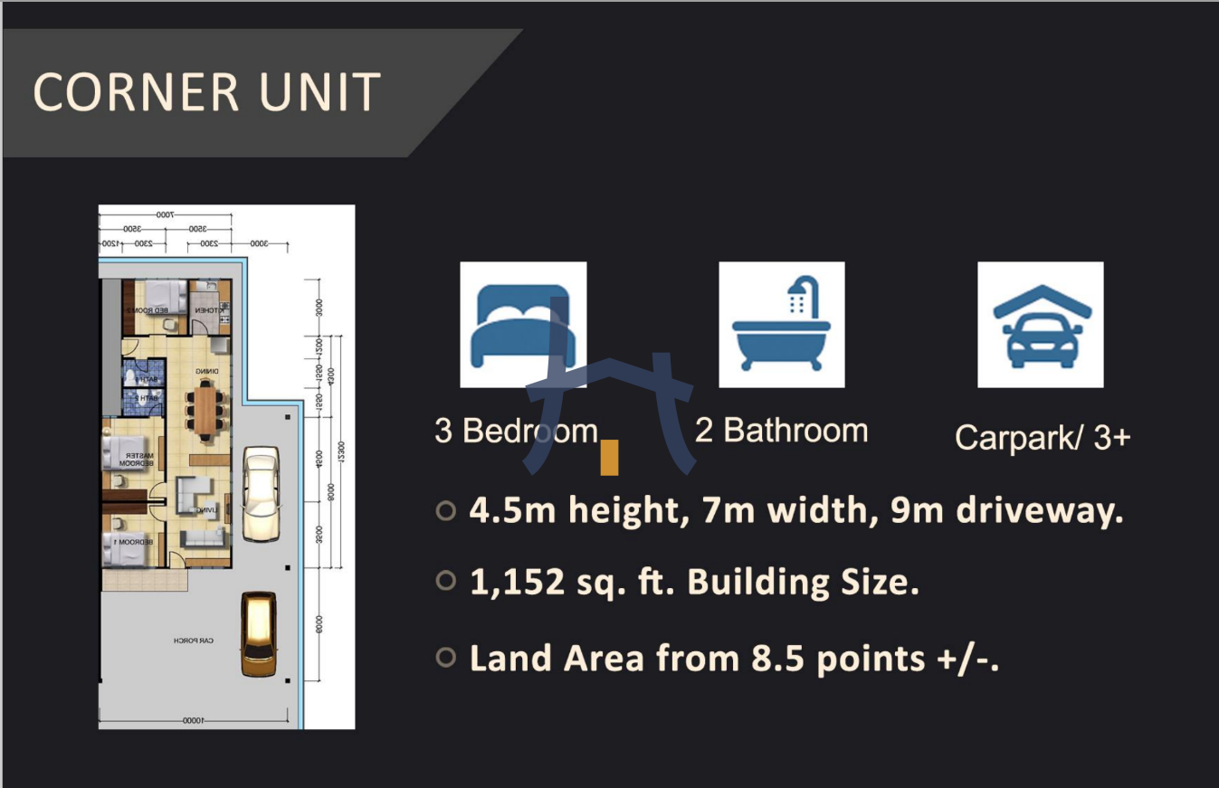 Ulu Sungai Merah Sibu Single Storey Corner